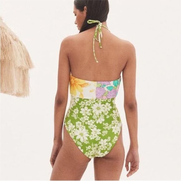 Alemais NWT ELORA RUCHED ONE PIECE SWIMSUIT XS $240 - Picture 4 of 7